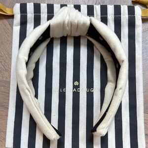 Lele Sadoughi Cream Hair Accessories